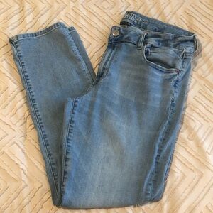 American Eagle Outfitters Light Blue Skinny Jeans